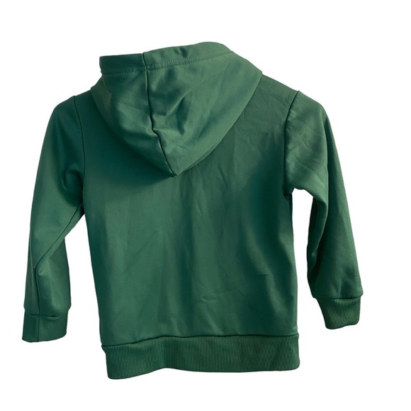 Nicklelodeon Green Teenage Ninja Turtle Long Sleeve Hooded Sweatshirt Sz XS 4/5 - Picture 3 of 4